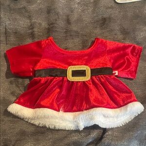 Build a Bear Workshop Holiday Santa Dress